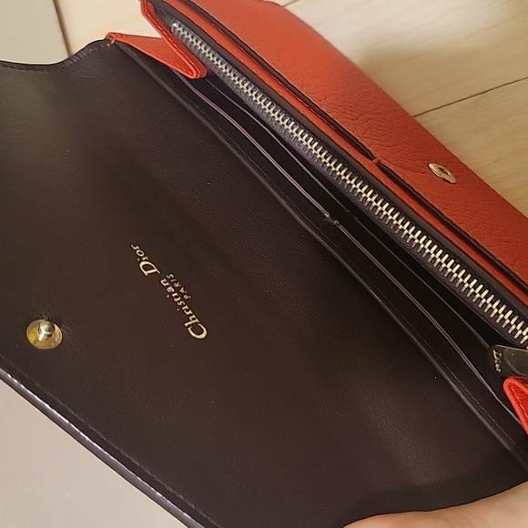 Dior red chain wallet - Picture 4 of 5